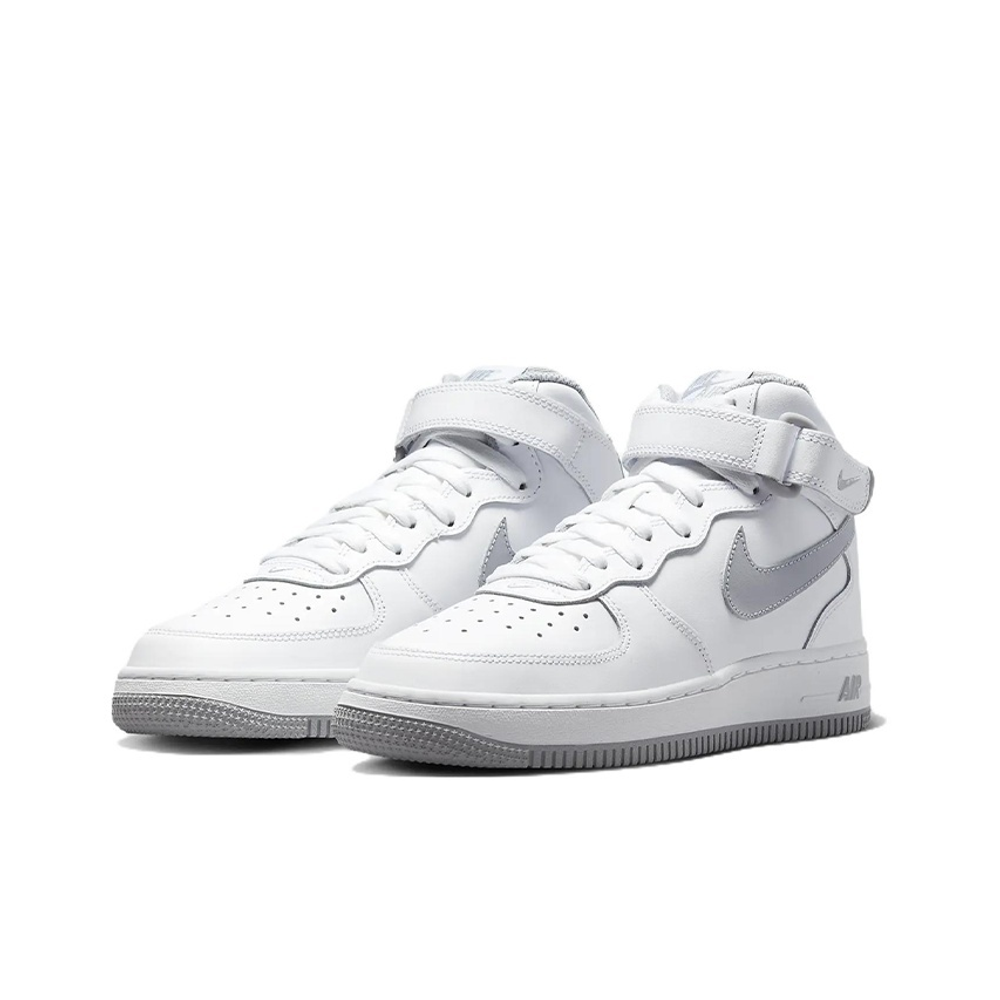 Кроссовки Nike Air Force 1 Mid GS White Wolf Grey