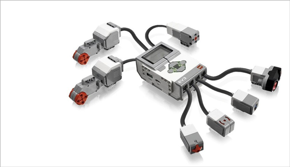 LEGO Education Mindstorms: Микрокомпьютер EV3 45500 — Intelligent Brick — Лего Эдукейшн Образование Майндшторм