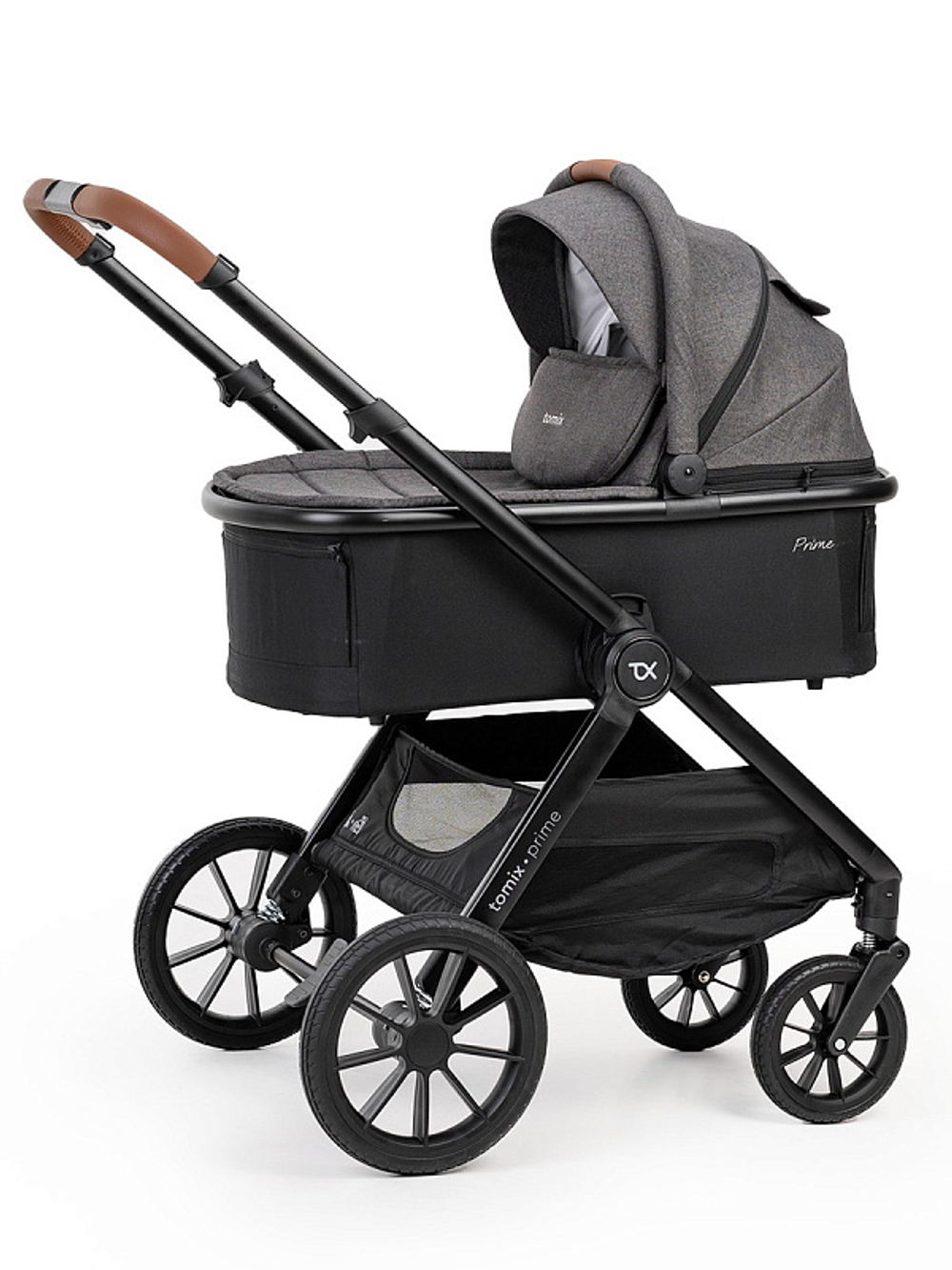 Детская коляска 2 в 1 Tomix Prime Grey