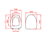 Сиденье для унитаза Liga/iris белое дюр.нерж.кр. "Воротынский" (SANTERI) AHS.45.1