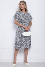 Платье Кристи (черно-белое) П10831 LT Collection