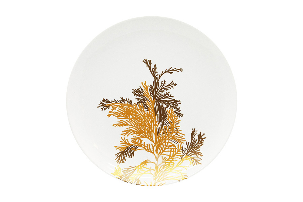 Набор тарелок 4шт 21x21см WD Lifestyle Singapore белый