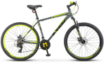 Велосипед 27.5" STELS Navigator-700 MD р.21" 2021г. серый-желтый