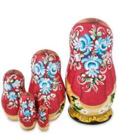 Народные промыслы МР-16/35-A Матрешка 5м «Мария с подсолнухами» бол.