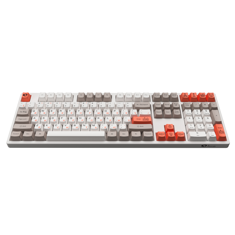 Игровая механическая клавиатура AKKO 3108 V2 CS Radiant Red
