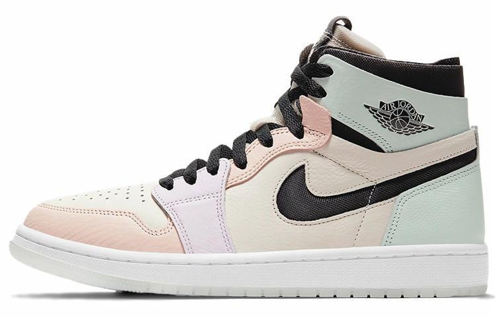 Кроссовки Jordan Air Jordan 1 High Zoom Air Cmft "Easter" (Женская размерная сетка)
