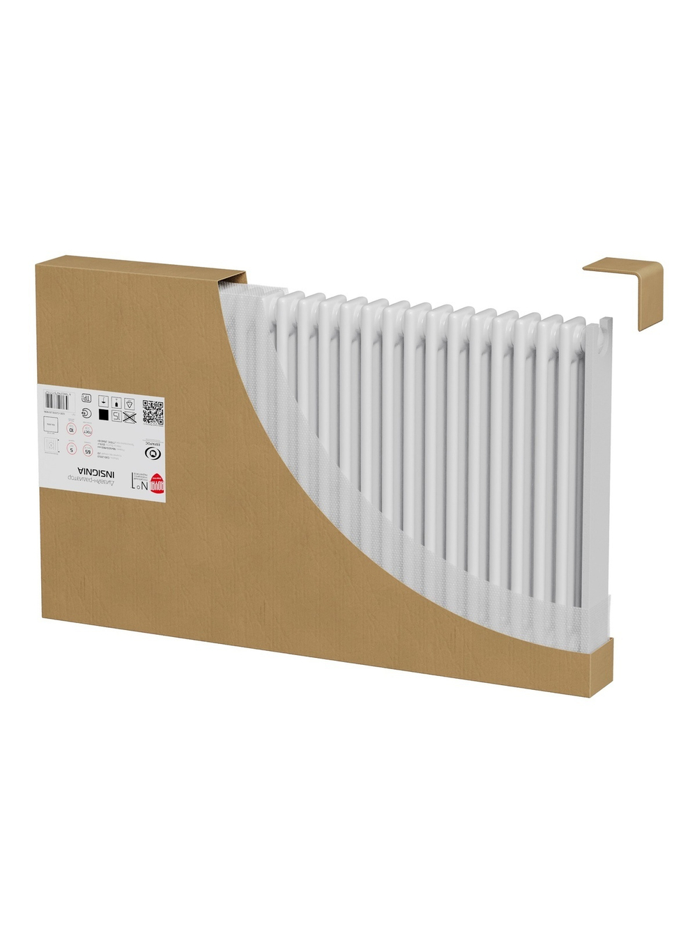 Дизайн-радиатор Royal Thermo Insignia VC2050 - 12 секц. RAL9016