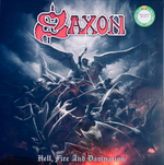 Saxon / Hell, Fire And Damnation (Coloured Vinyl)(LP)