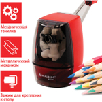 Точилка механическая BRAUBERG "EXTRA" держатель-захват для карандаша крепление к столу