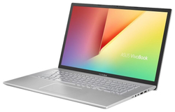 Ноутбук 17,3" ASUS VivoBook 17 R754EA-AU628W Core i3 1115G4/8Gb/512Gb SSD/17.3" FullHD/Win11 Серебристый (90NB0TW1-M007X0)