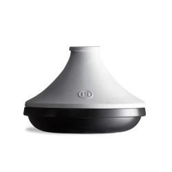 Тажин Emile Henry Delight Slate White, 27.5 см