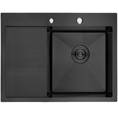 Кухонная мойка премиум GERHANS K35848B-R графит