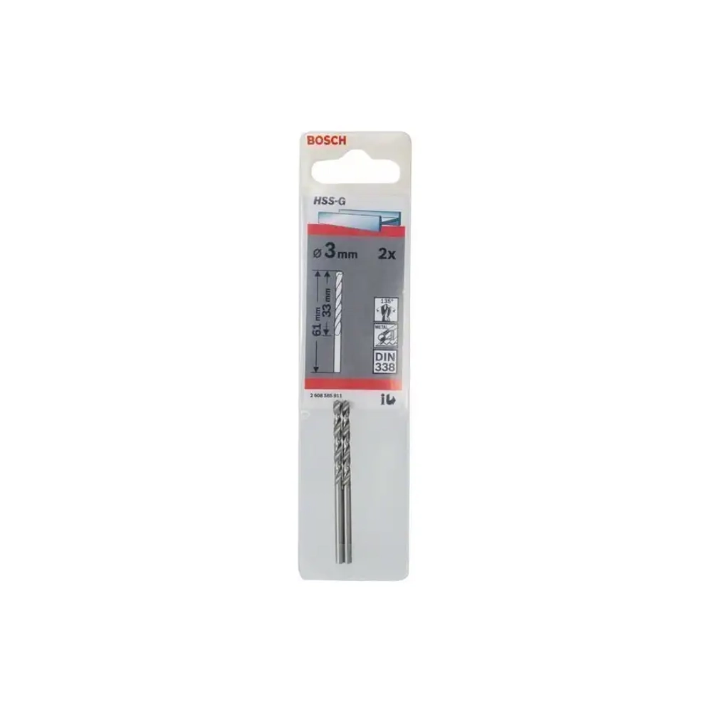 Сверло по металлу HSS-G 8 мм BOSCH 2608595072