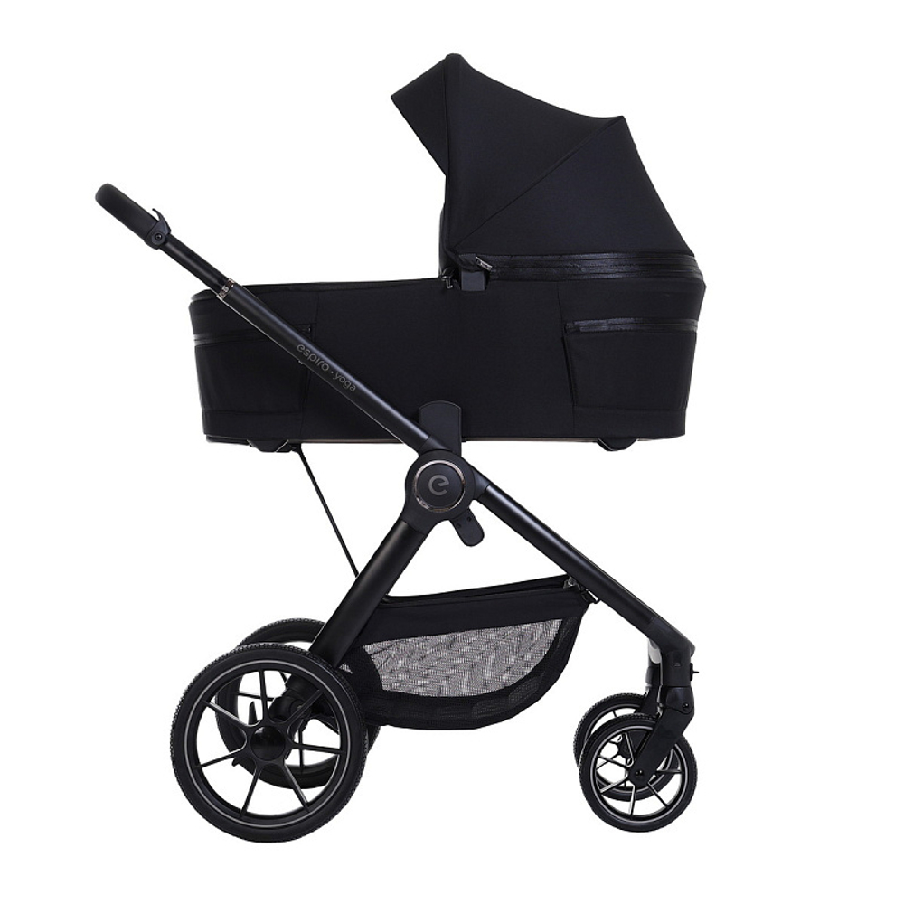 Детская коляска Espiro Yoga 3 в 1 2025 111 calm evening voice of nature/Чёрный (Black 110)