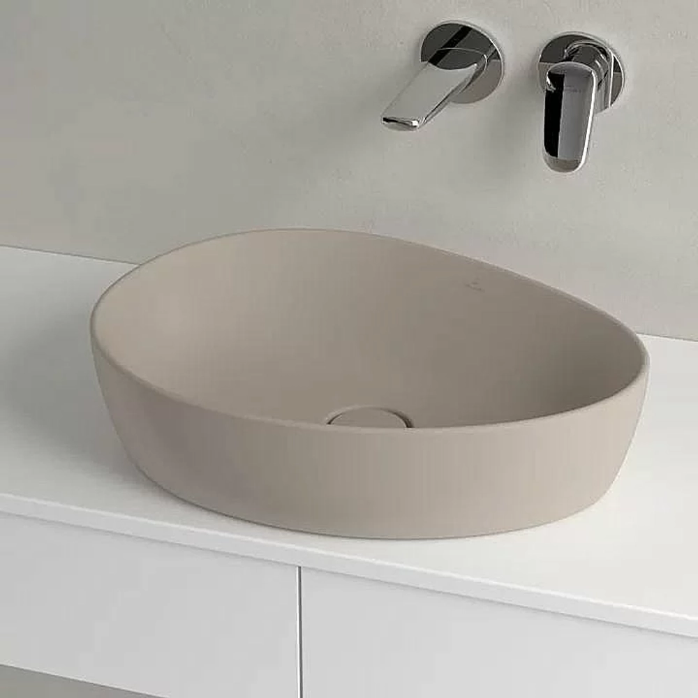 Раковина накладная Villeroy&Boch Antao 51 4A7351AM миндальный