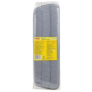 Накладка сменная из микрофибры для швабры WMC-09 (2 шт/к-т) WMC TOOLS WMC-mop 9-2pcs