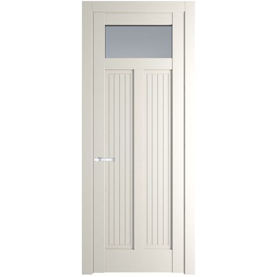 Фото межкомнатной двери эмаль Profil Doors 3.4.2PM перламутр белый стекло матовое