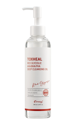 [ESTHETIC HOUSE] Гидрофильное масло для лица Toxheal Red Glycolic AHA, BHA, PHA Deep Cleansing Oil, 200мл