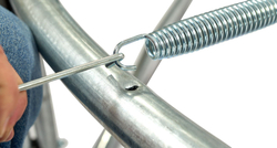 Батут с внутренней защитной сеткой Bradex SF 0713, 244см 8Ft