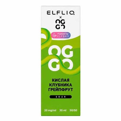 Жидкость OGGO X ELFLIQ Sour 2% Salt 30 ml