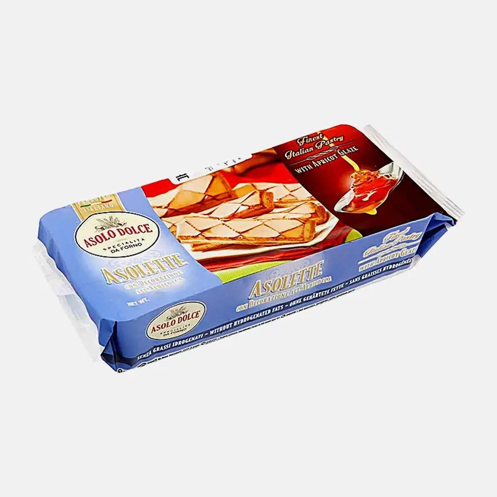 Печенье Asolette с абрикосом Asolo Dolce 125г