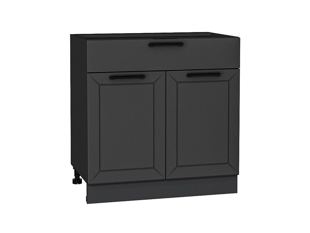 Шкаф нижний с 2-мя дверцами и ящиком Глетчер