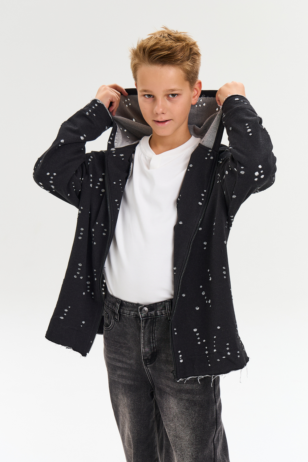 Толстовка на молнии д/м Miasin B-HDZ35420