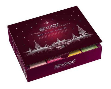 Подарочный набор 8 видов чая Svay Berry Variety in Winter, 48 пак/уп (Свэй)