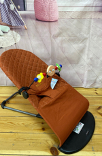 Шезлонг LM - 123 Красно-кирпичный