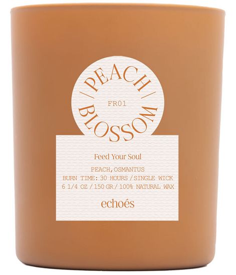 Peach Blossom, свеча Feed your soul collection, Echoes