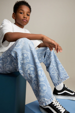 Джинсы для мальчика Next B36-686, Голубой