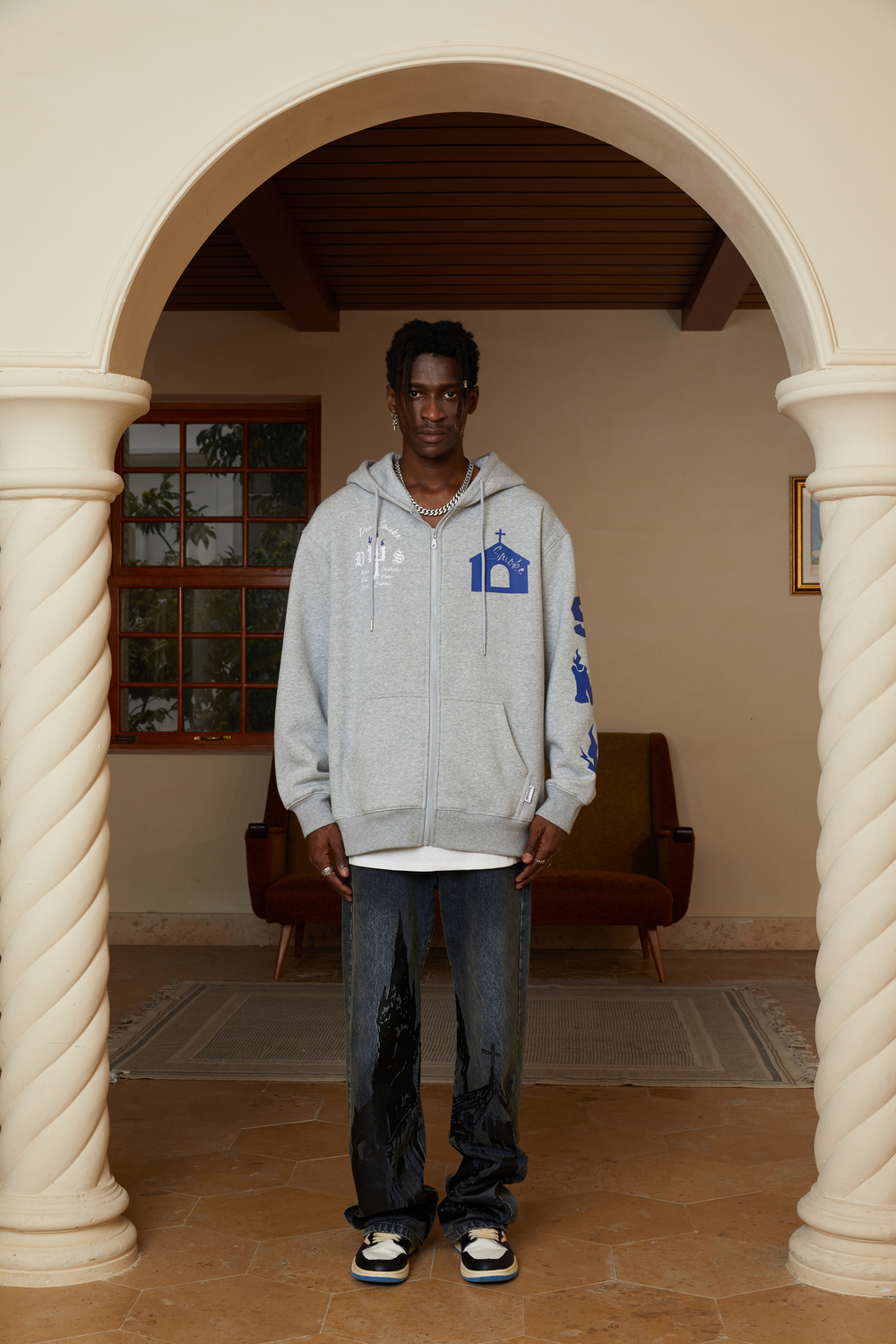 Худи DONSMOKE "DSM Castle" Oversized Zip-Hoodie