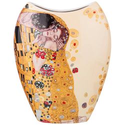 ВАЗА LEFARD "ПОЦЕЛУЙ" (Г. КЛИМТ) 25,5 СМ, КРЕМОВАЯ (КОР=12ШТ.)