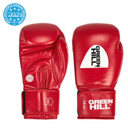 BGS-1213w Кикбоксерские перчатки Super Star WAKO Approved красные
