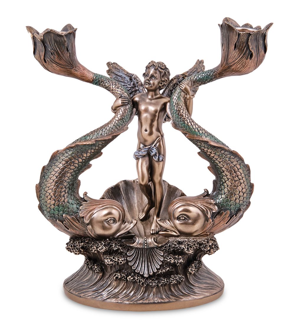 Veronese WS-1285 Подсвечник «Херувим»