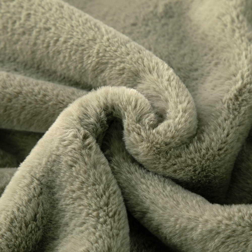 Плед 160x220 Sofi De MarkO Аурелия оливково-зеленый