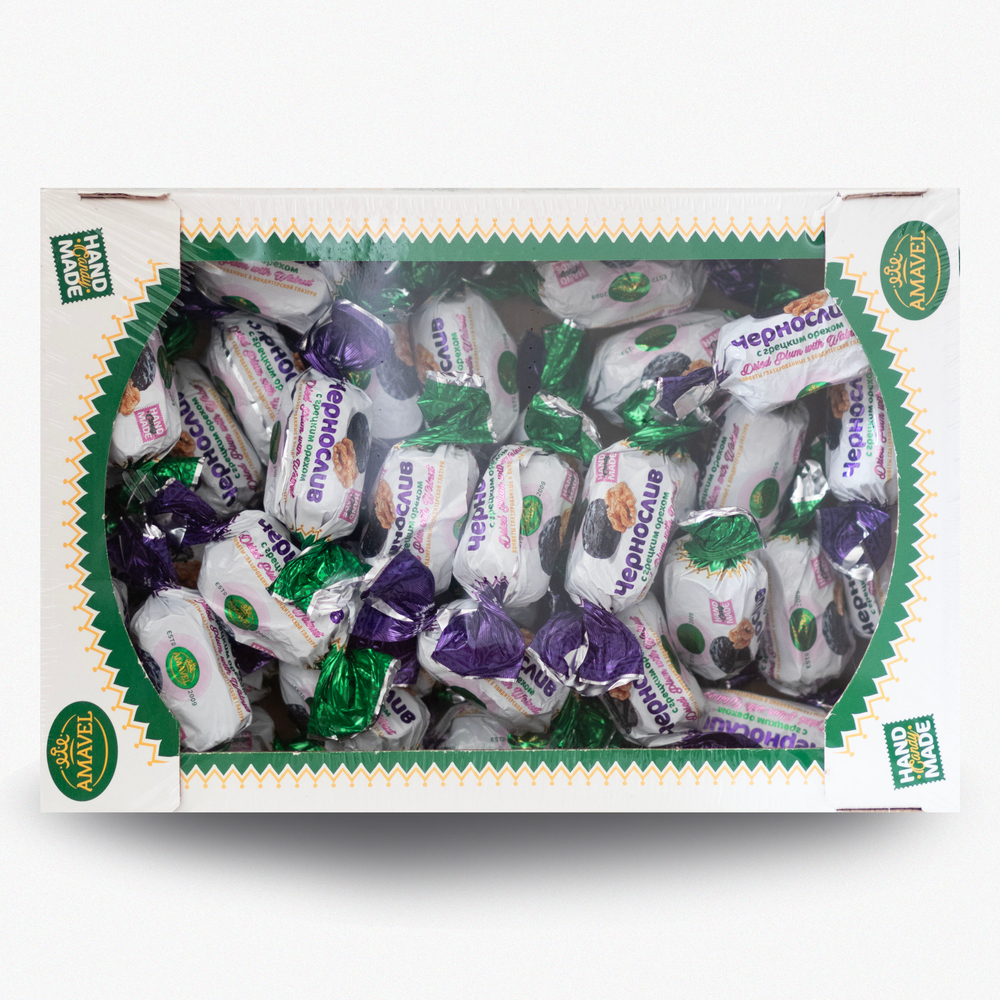 Конфеты "Чернослив с грецким орехом"