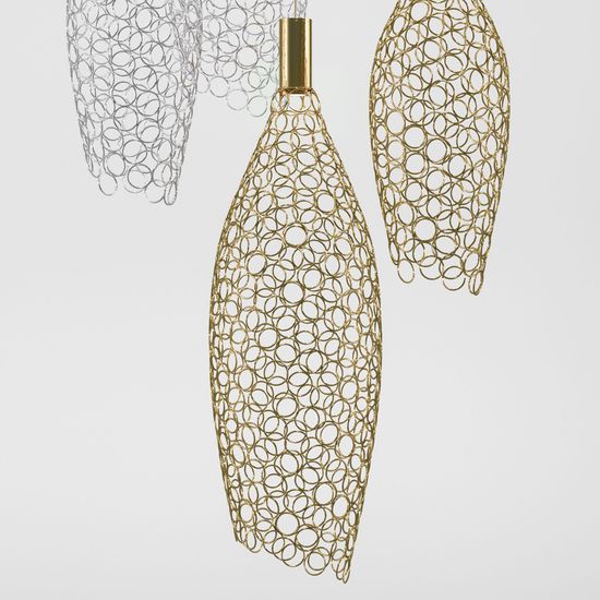 90352/6 / подвесной светильник / золото/хром