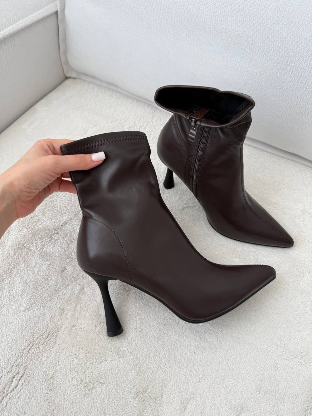 Ботильоны из эко кожи