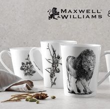 Maxwell &amp; Williams Кружка фарфоровая Африканский лев, 450мл