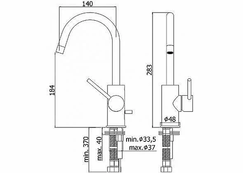 Смеситель для раковины Paffoni Light LIG078CR