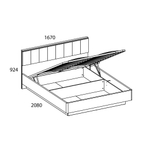 Кровать с подъемником