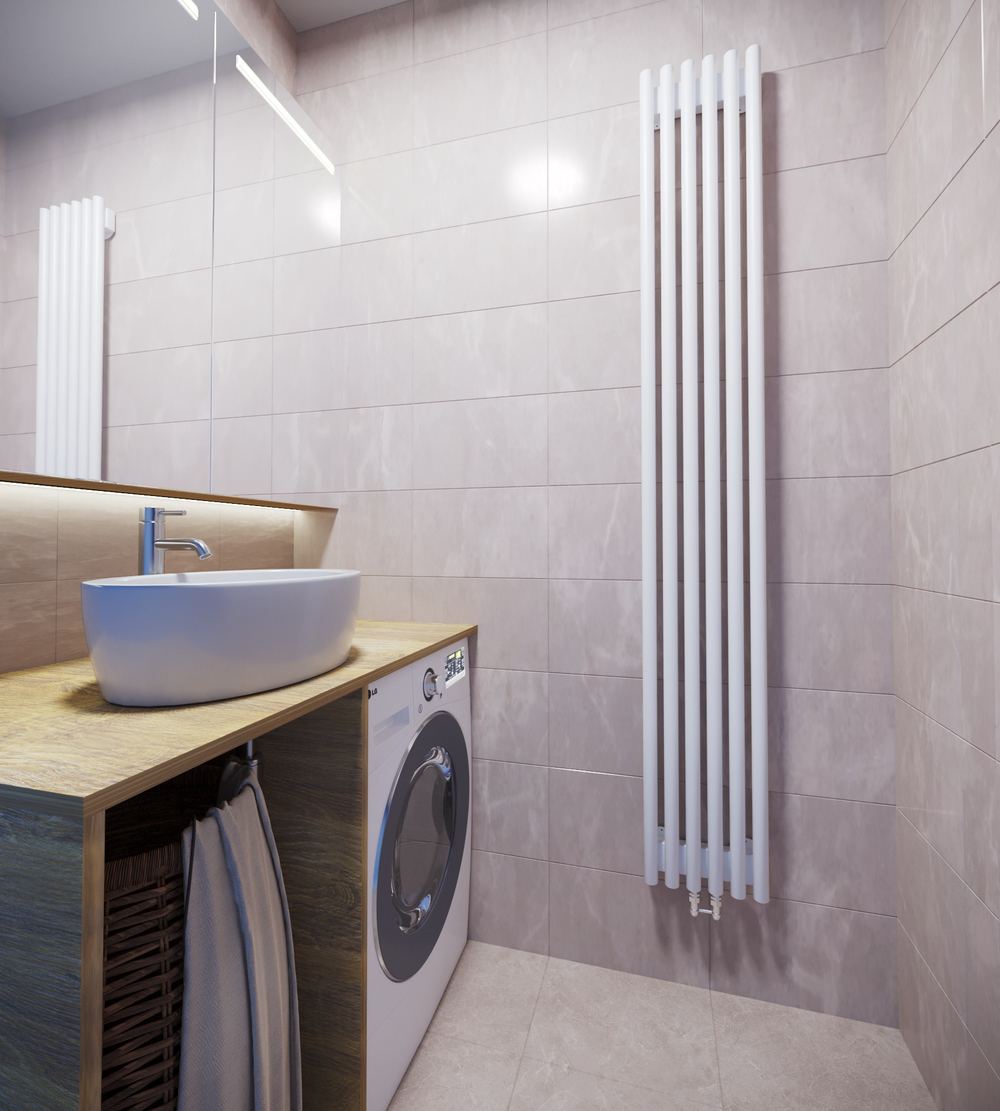 Вертикальные дизайн-радиаторы R42 1750мм с нижним подключением