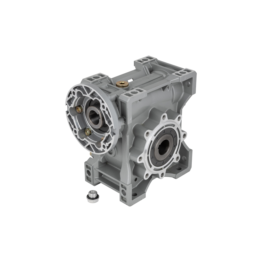 Редуктор червячный INNOVERT 075 (i=50) вал вх./вых 19/28 мм, масло синтетическое (-25..+40 С)