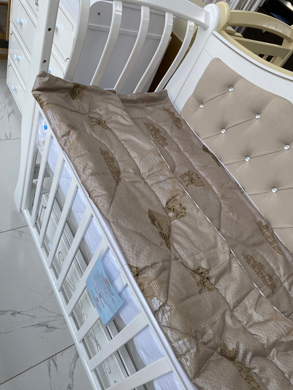 Одеяло верблюжья шерсть 110*147 (покрытие тик)