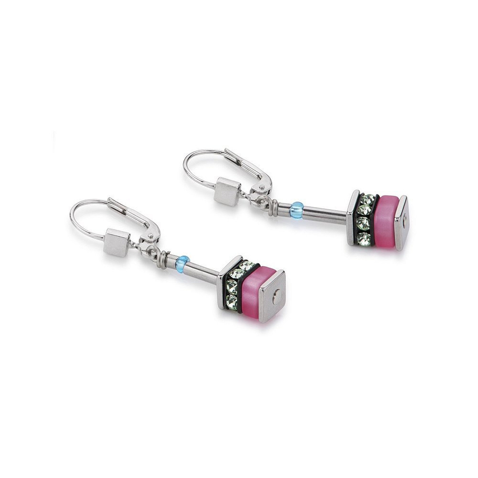 Серьги Coeur de Lion 4409/20-1522 цвет розовый