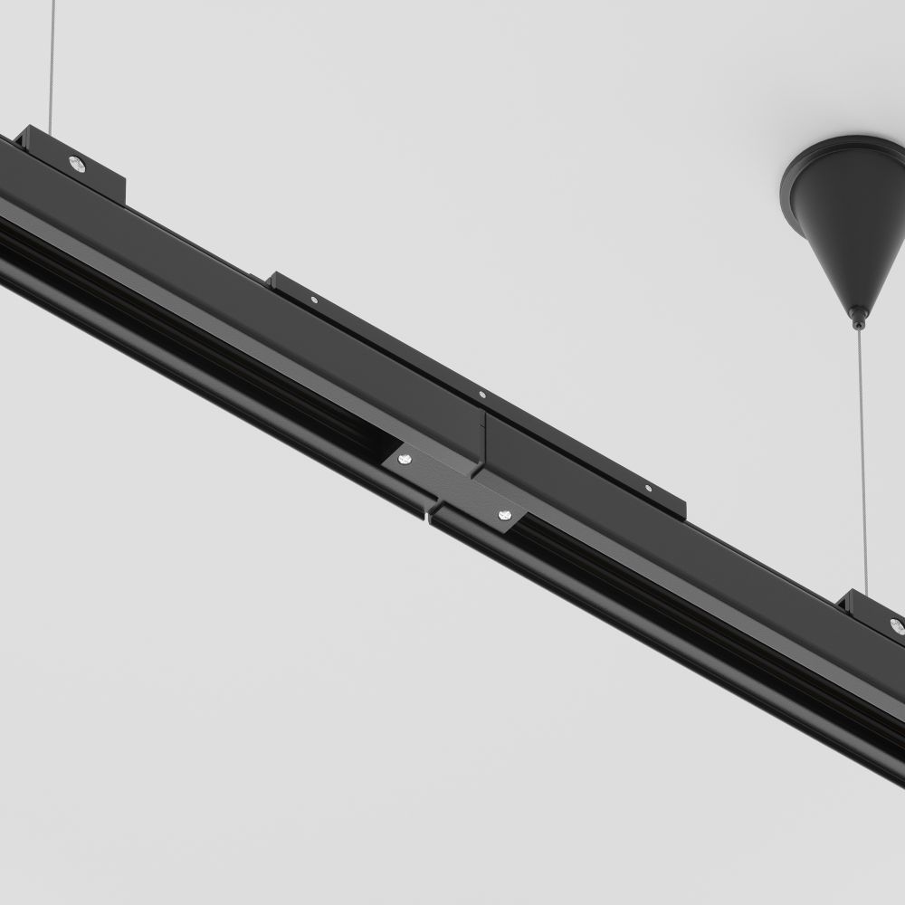 Коннектор прямой для 3-фазного шинопровода Maytoni Trinity Accessorises TRA005CI-31B