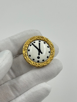 Накладка на пуговицу Часы