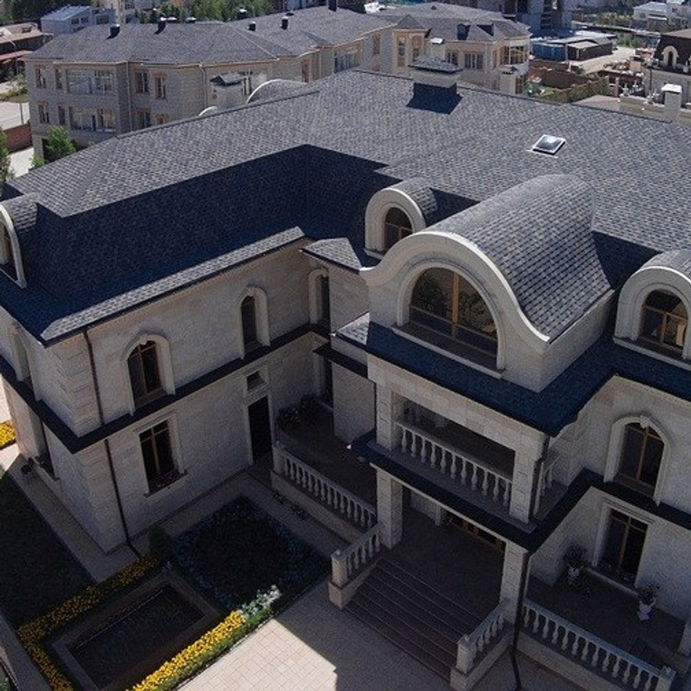 Черепица гибкая Технониколь Shinglas Джаз Индиго