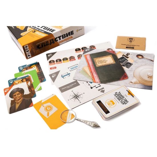 Настольная игра Следствие. Ведёт Клэр Харпер